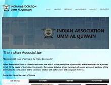 Tablet Screenshot of indianassociationuaq.com